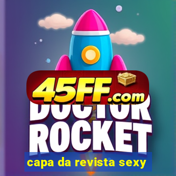 capa da revista sexy